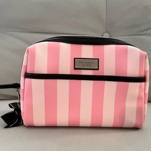 Victoria’s Secret Striped Makeup Pouch